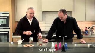 How to make a frappé coffee using an aerolatte milk frother [upl. by Owen88]