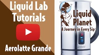 Liquid Lab  Aerolatte Grande Milk Frother [upl. by Wurtz434]