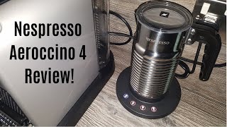 Nespresso Aeroccino 4 Milk Frother Review  Worth upgrading from the Aeroccino 3 [upl. by Hilary696]