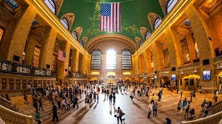 Walking Tour of Grand Central Terminal — New York City 【4K】🇺🇸 [upl. by Alleon]