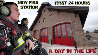 First 24 Hours in a New Fire Station  A Day in the Life [upl. by Eelana]