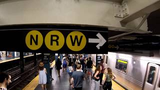 ⁴ᴷ The Busiest NYC Subway Station Times Square–42nd StreetPort Authority Bus Terminal [upl. by Hollander]