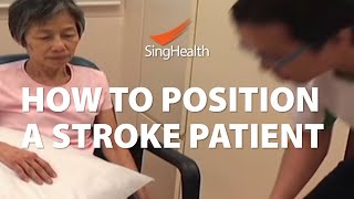 How To Position A Stroke Patient [upl. by Eskil]