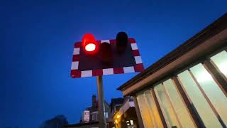 Birkdale Level Crossing Merseyside [upl. by Hewet]