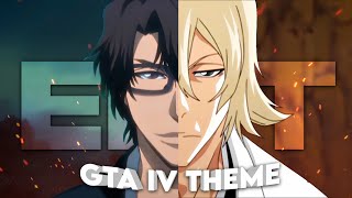 Aizen x Urahara  GTA IV Theme Edit [upl. by Aldredge]